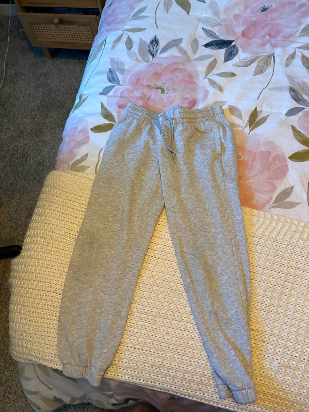 Athletic Works Gray Kids Jogger Sweatpants